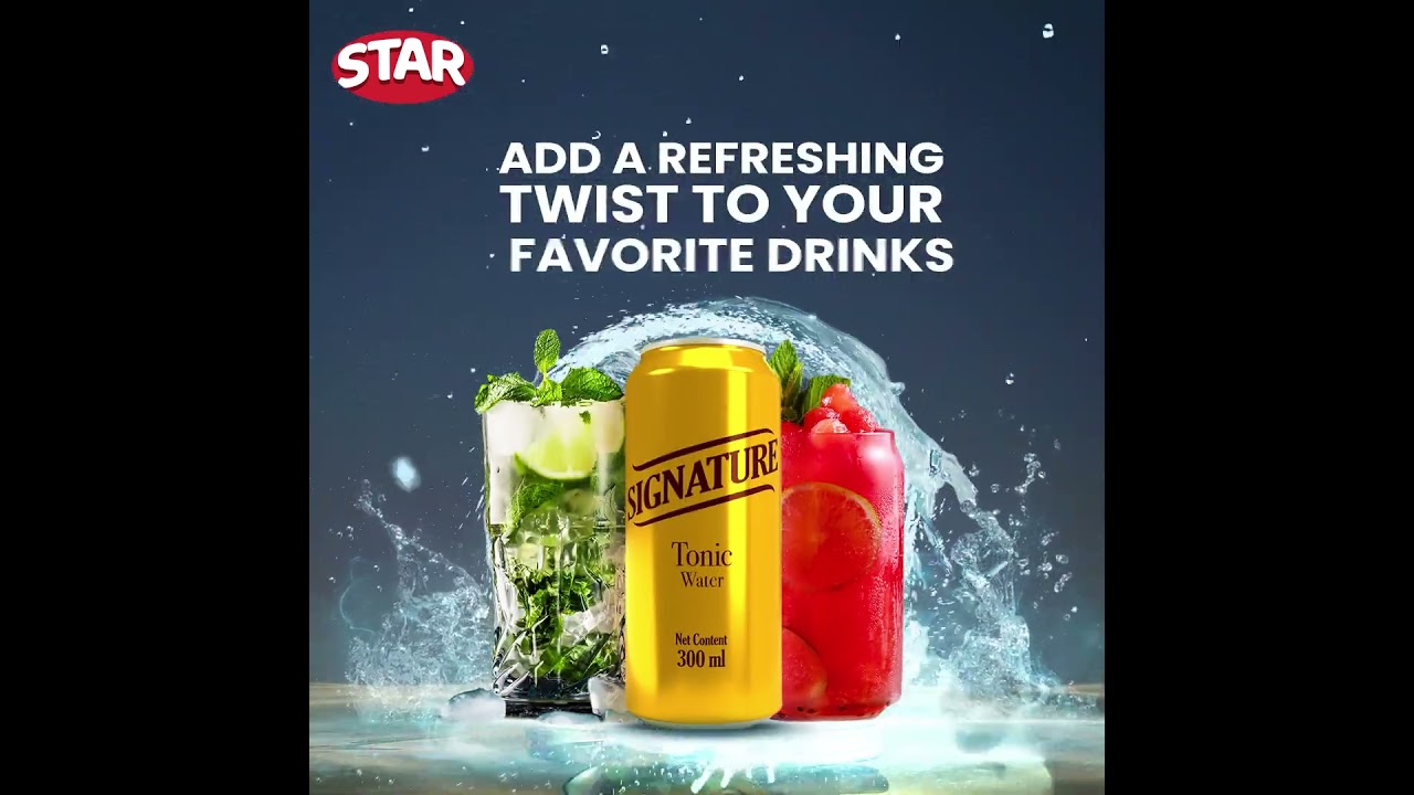 STAR Signature Tonic Water - Discover new levels of taste