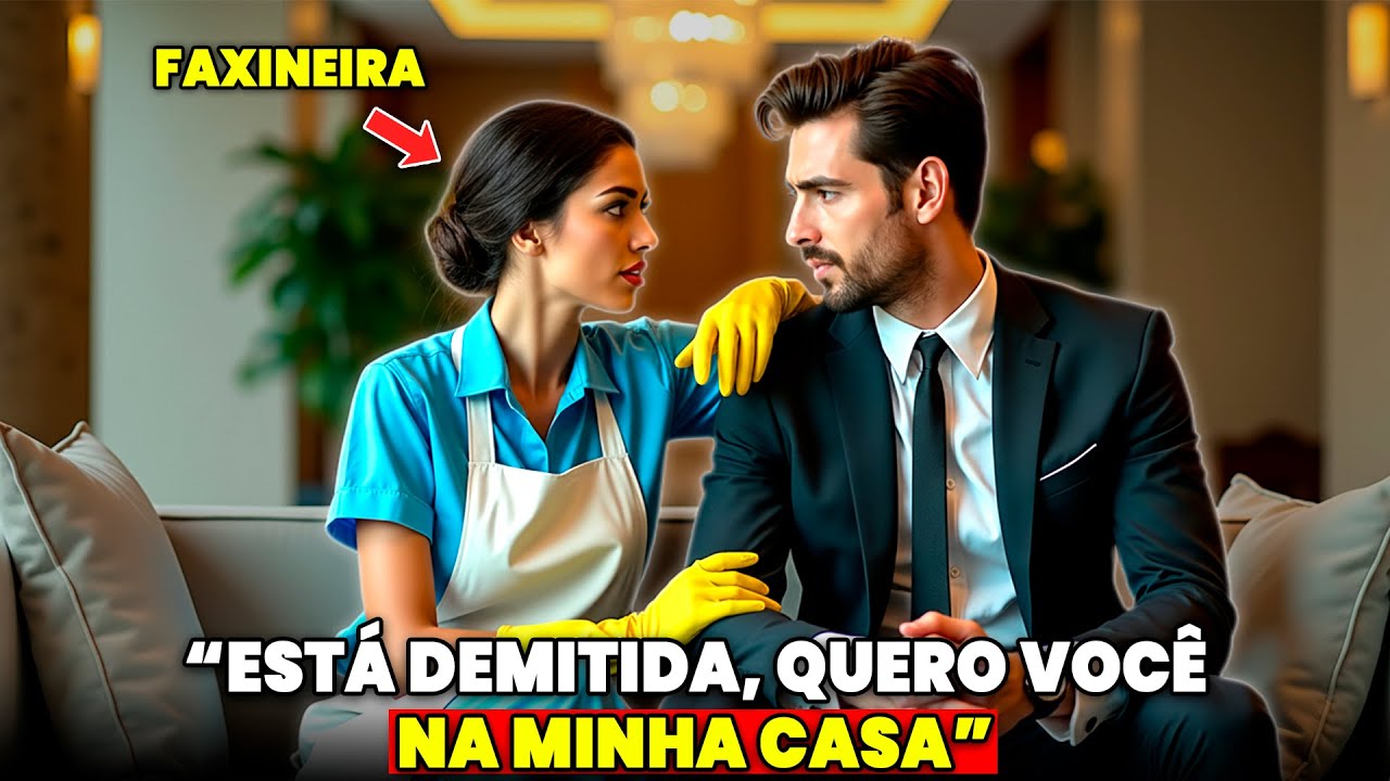 CANSADA, ela DORMIU no ombro dele; Horas depois, DESCOBRIU que ele ERA O DONO…
