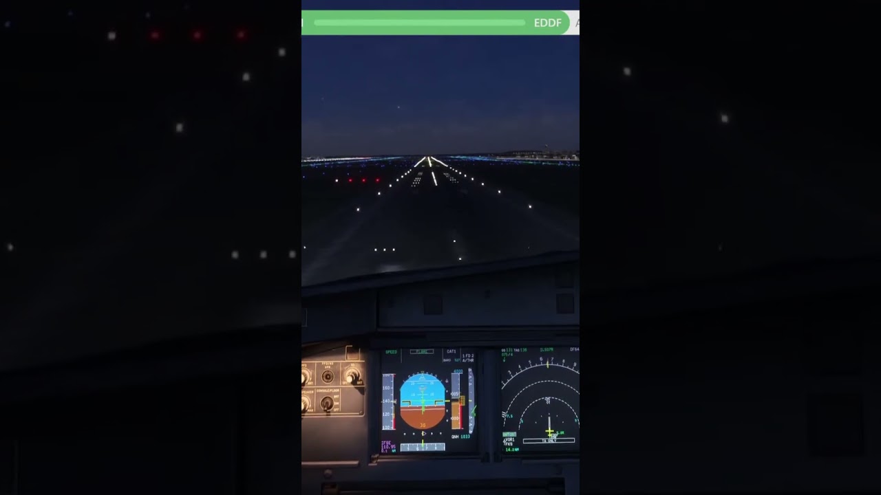 A smooth Landing in Frankfurt |Fenix A320SL|MSFS #virtualaviation #flightsim #aviationlovers