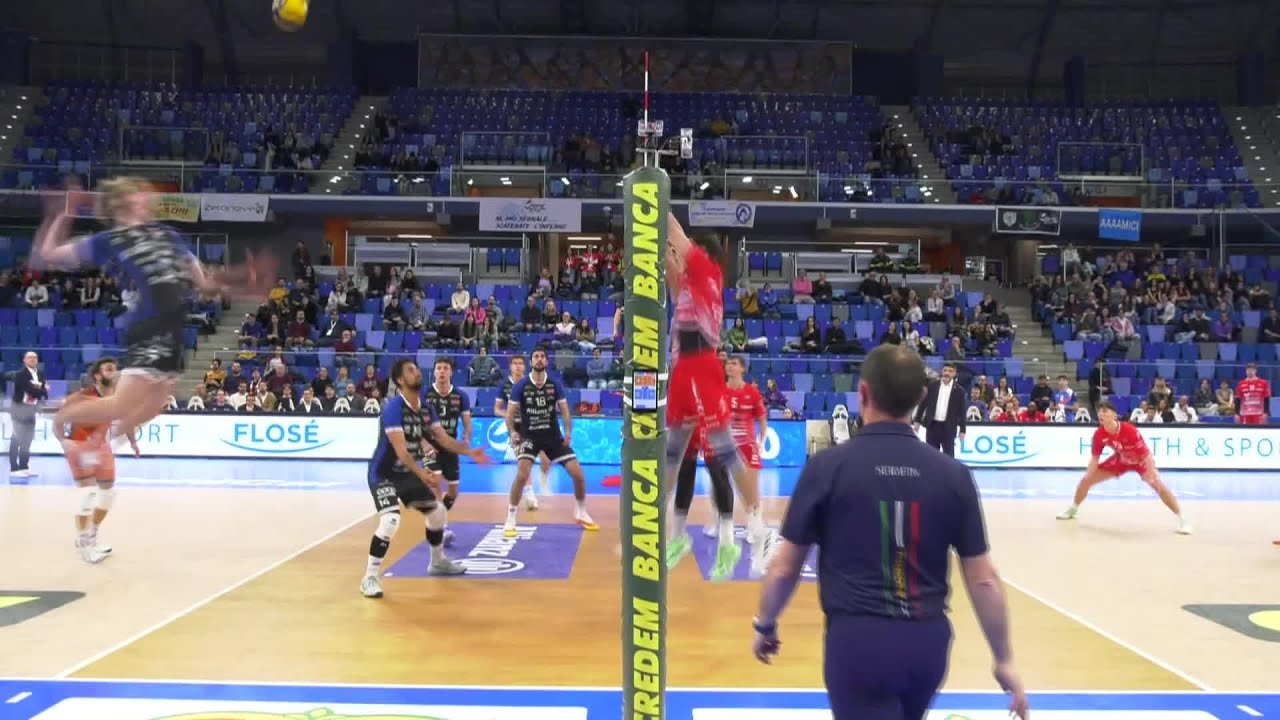 Allianz Milano vs. Gas Sales Bluenergy Piacenza - Superlega Credem Banca VBTV Match Highlights