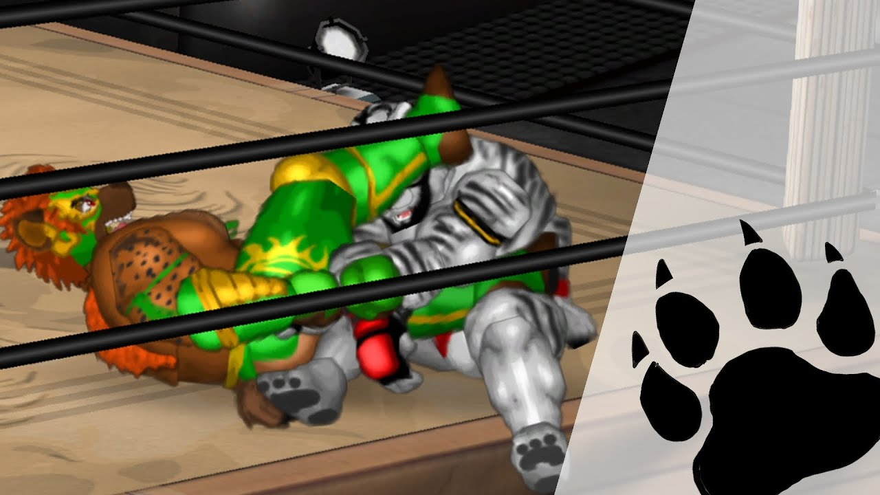 [Wrestling Match] Luchador Hyena vs MMA Tiger