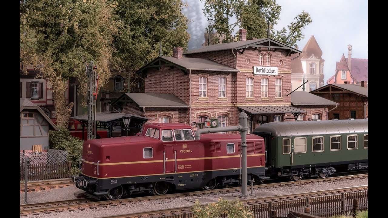 Roco V80 auf der H0 Modellbahn