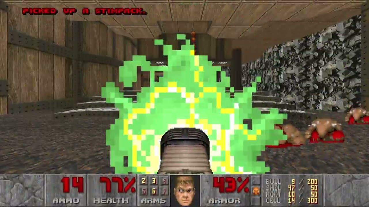 DOOM UV E4M2 Pistol Start