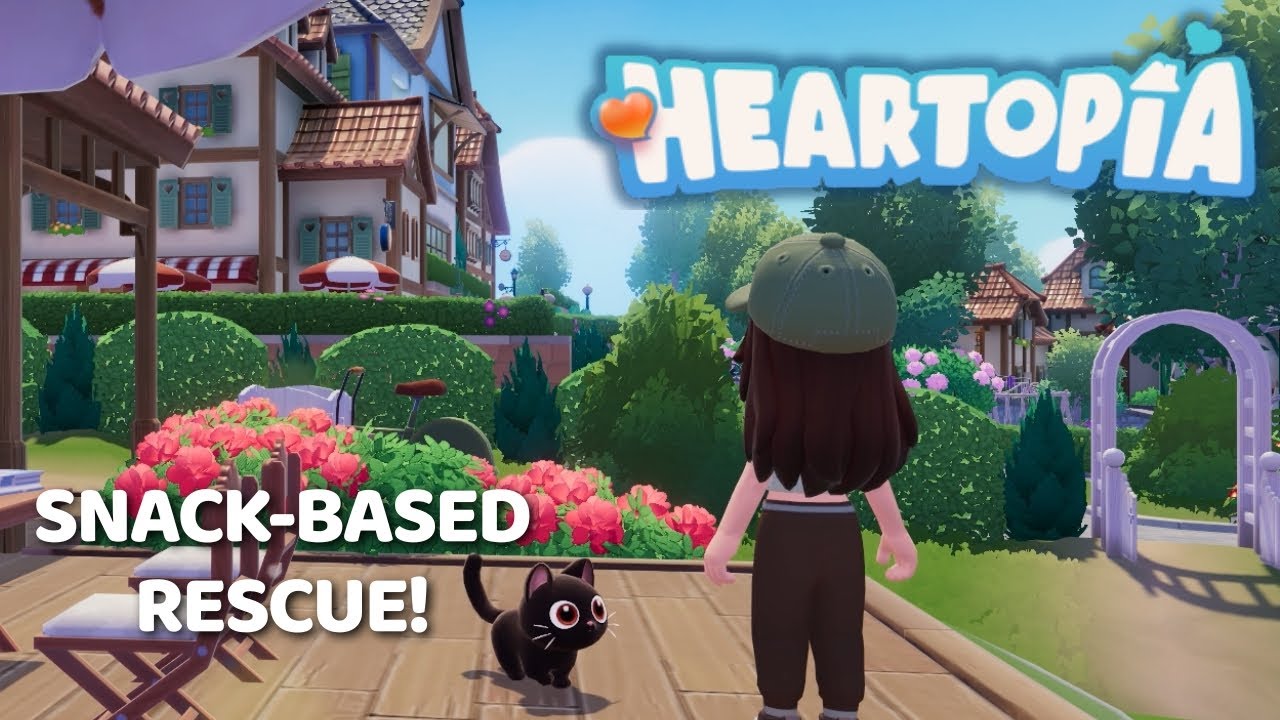 Помогаем городу и спасаем кошку 💗 | Серия 3 Heartopia