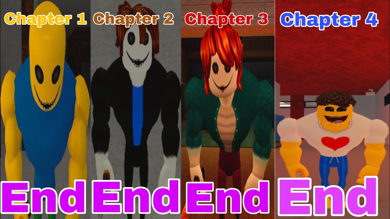 All 4 Endings In Bakon (Roblox Bakon)