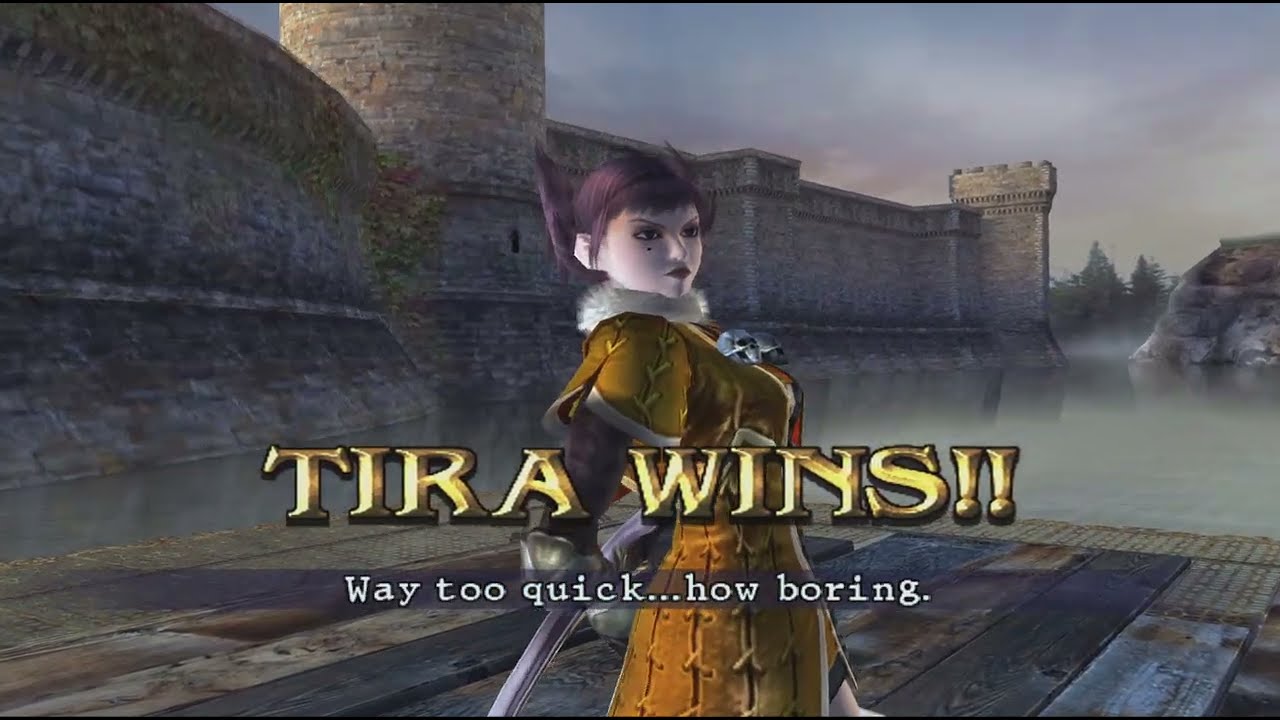 SOULCALIBUR III Tira vs Mitsurugi