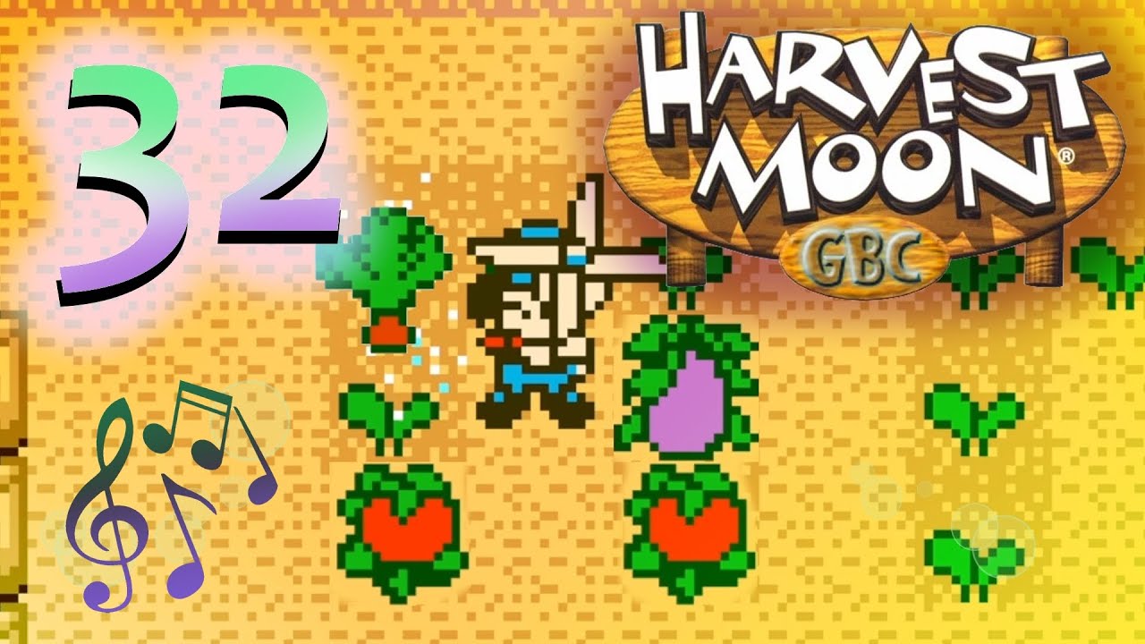 🎵 Positive Harvest Moon Music with GBC Gameplay 🦚