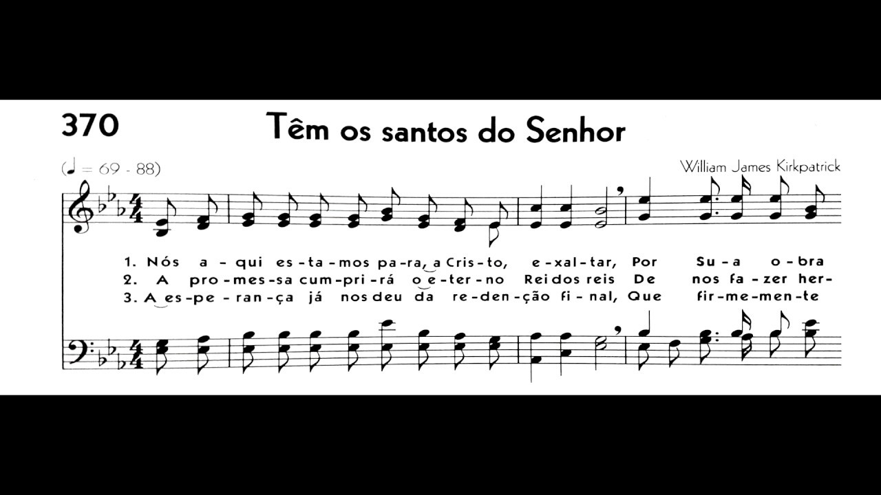 Hinário 5 CCB - Hino 370 - Tem os santos do Senhor - Strings - Teclado Yamaha PSR S670