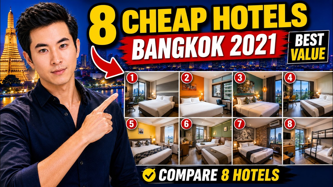 BEST CHEAP HOTELS IN BANGKOK? (2021)