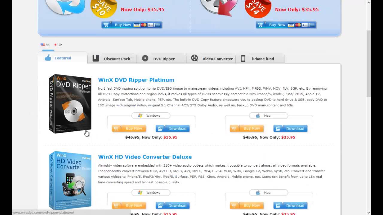 WinX DVD Ripper Platinum Review
