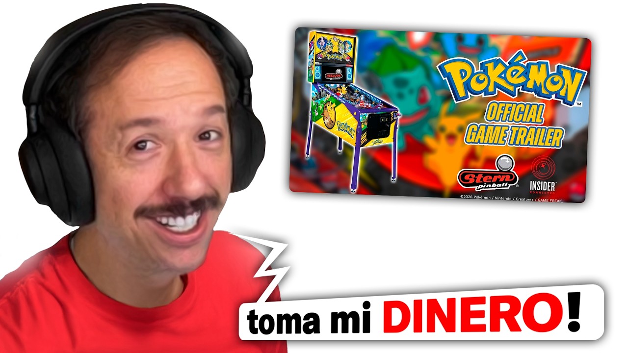 el PINBALL de POKÉMON es una LOCURA