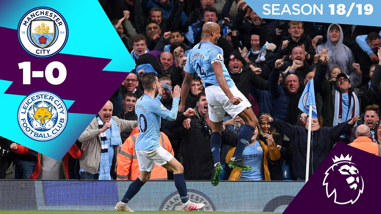 MAN CITY 1-0 LEICESTER HIGHLIGHTS | 