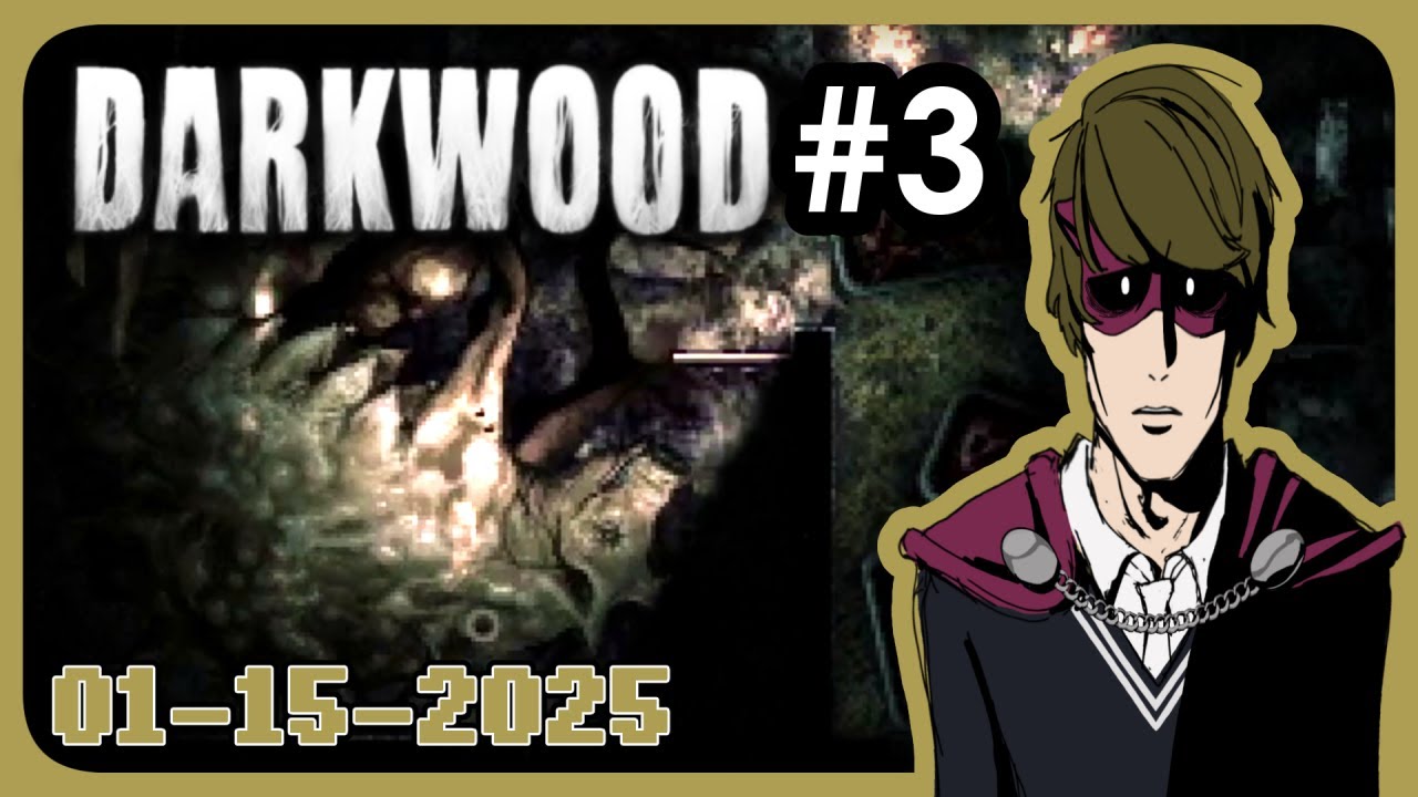 Darkwood pt. 3 - (BLIND playthrough) Hardcore Horror Survival! - VTuber Mask