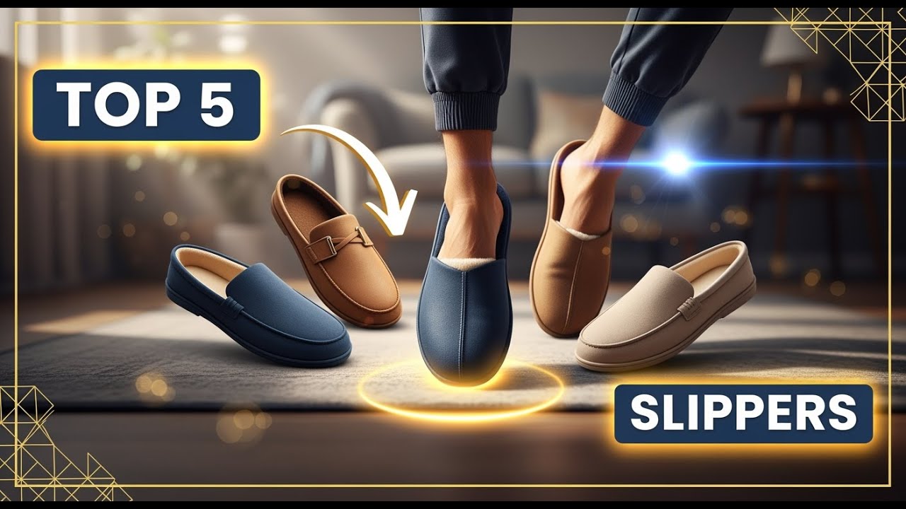 TOP 5 Best Slippers for Men 2026 | The Ultimate in At-Home Comfort for Your Feet