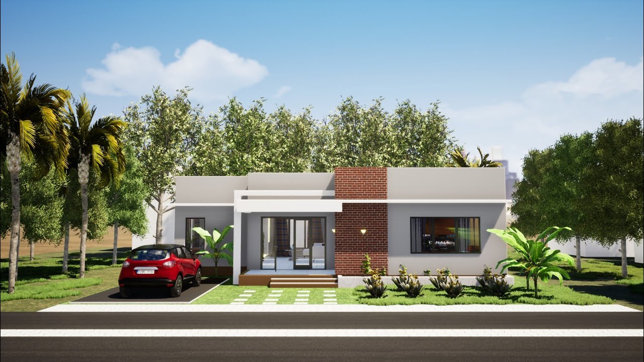 Villa F4 GRAND TERRA ouagadougou. Design et cosy, ce plan est conçu pour le bien de votre famille