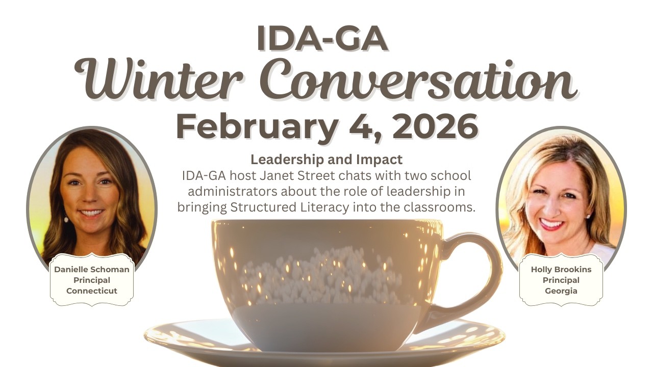 2026 IDA-GA Winter Conversation with Principals Holly Brookins (GA) and Danielle Schoman (CT)