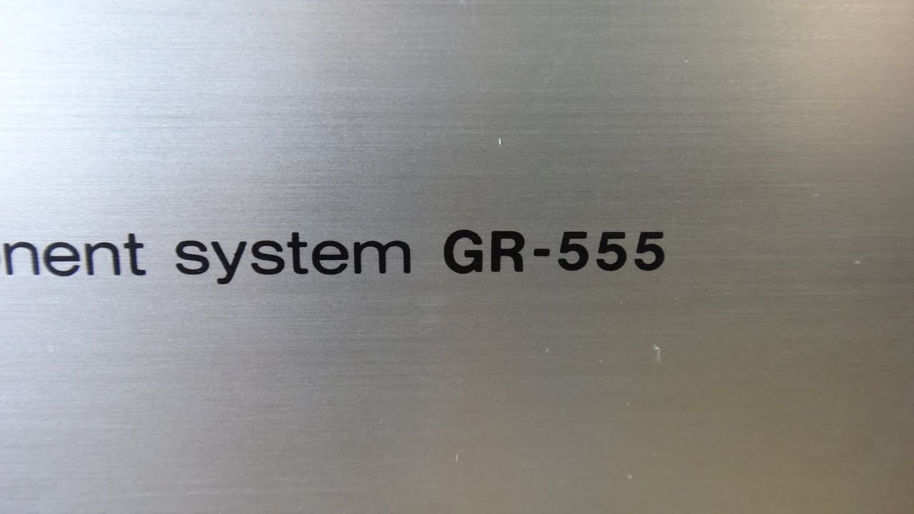 Denon GR-555 😍 monster receiver  😎 20 kg wagi 🧨🧨🧨 miota głośnikami jak szatan! #hifi #vintage #denon
