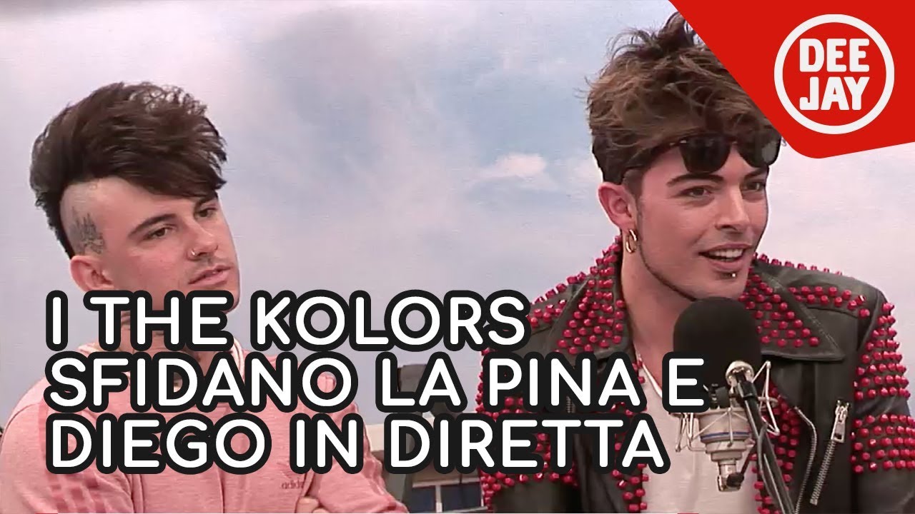 The Kolors ospiti a Pinocchio con La Pina e Diego