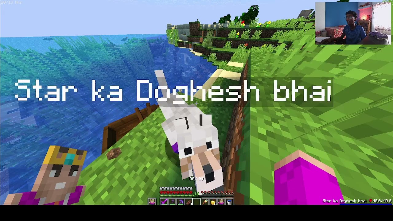 I Shifted to our new Bace in Minecraft Hardcore..................