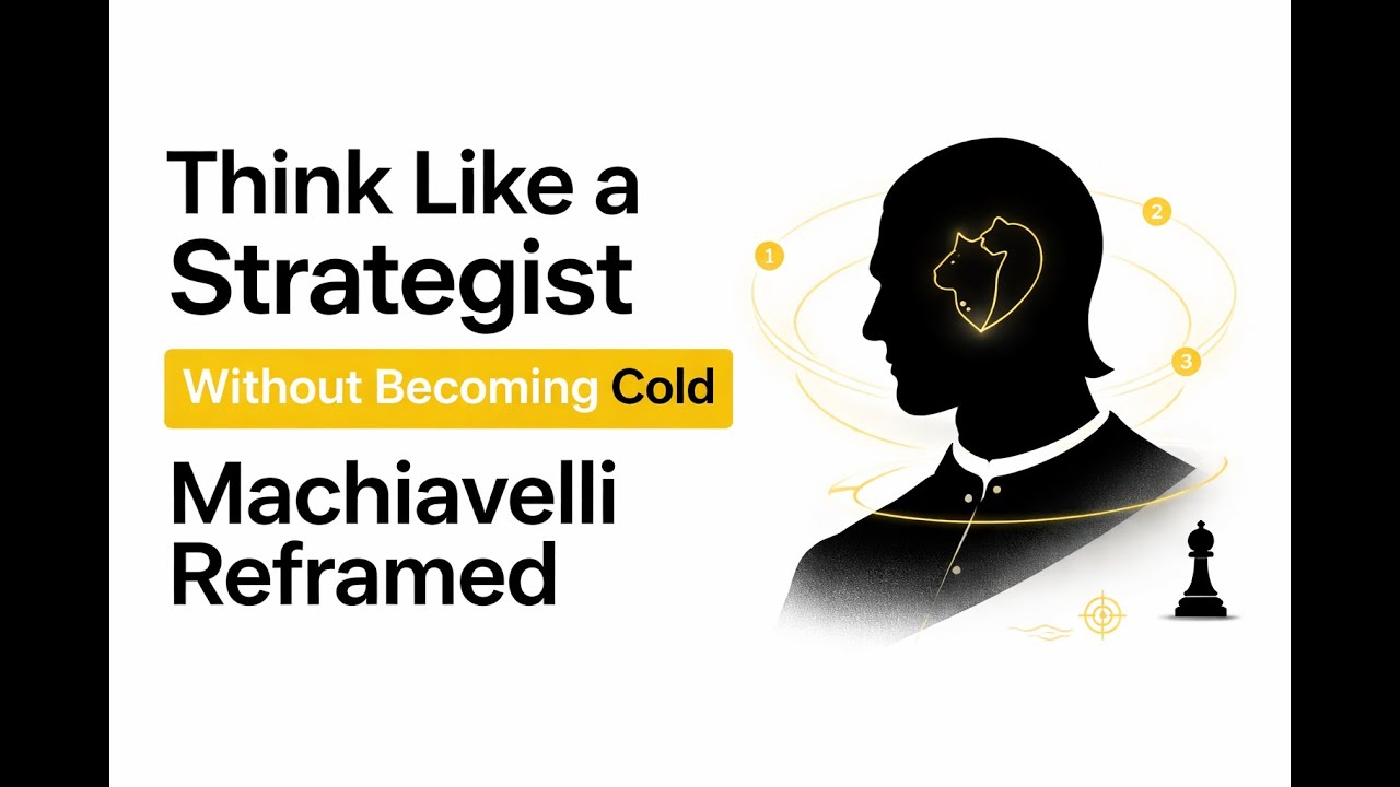 Think Like a Strategist… Without Becoming Cold… Machiavelli Reframed