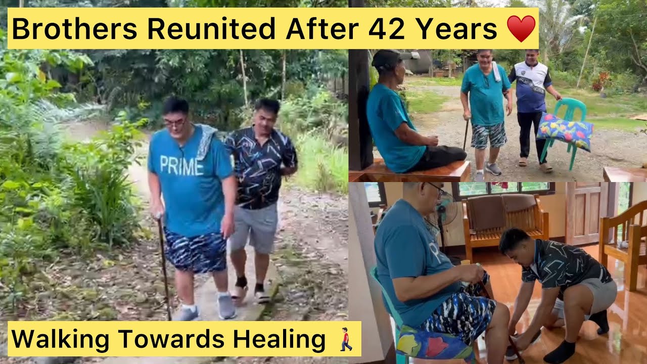 Eldest And Youngest Brothers Reunited After 42 Years / Walking Together For Healing and Hope♥️😔