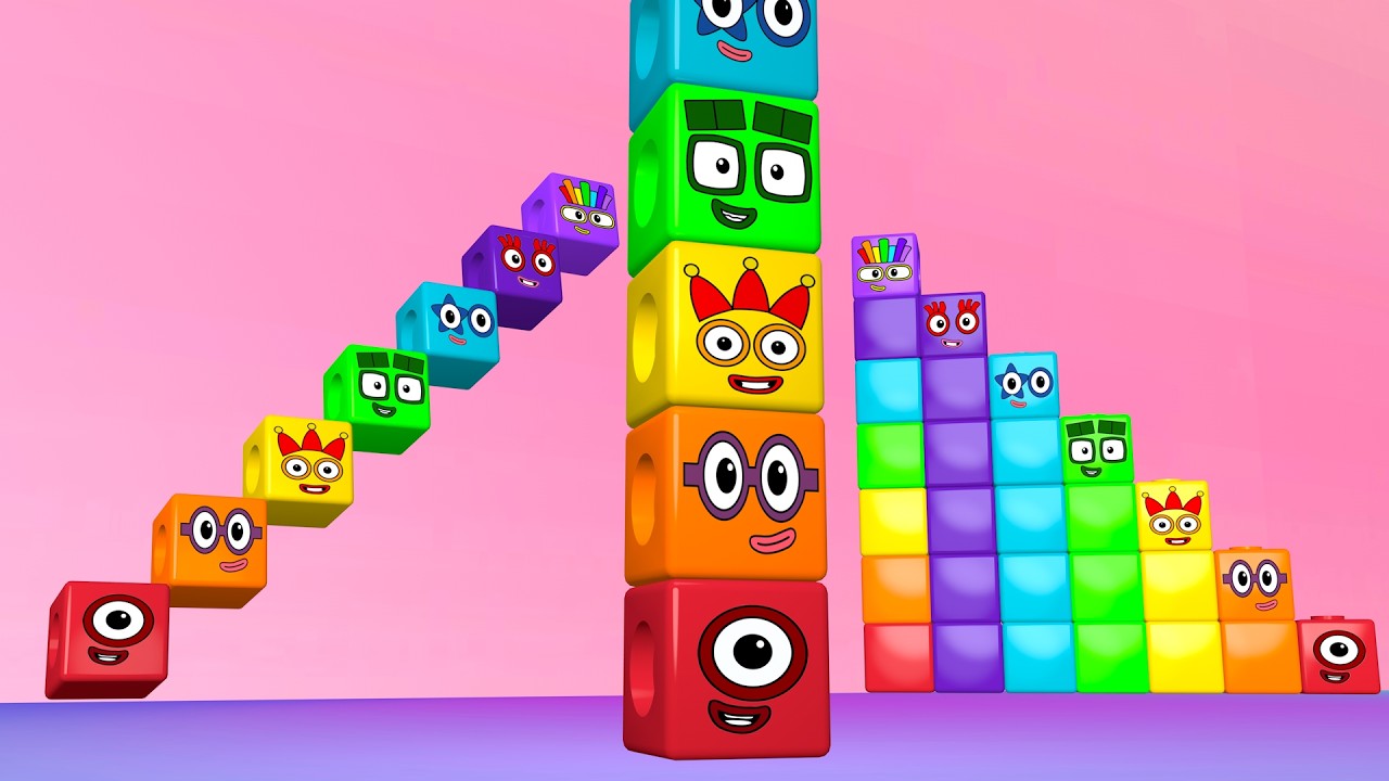 Let's Count 1-100 with Numberblocks Standing Tall | Easy & Super Fun Counting for Kids