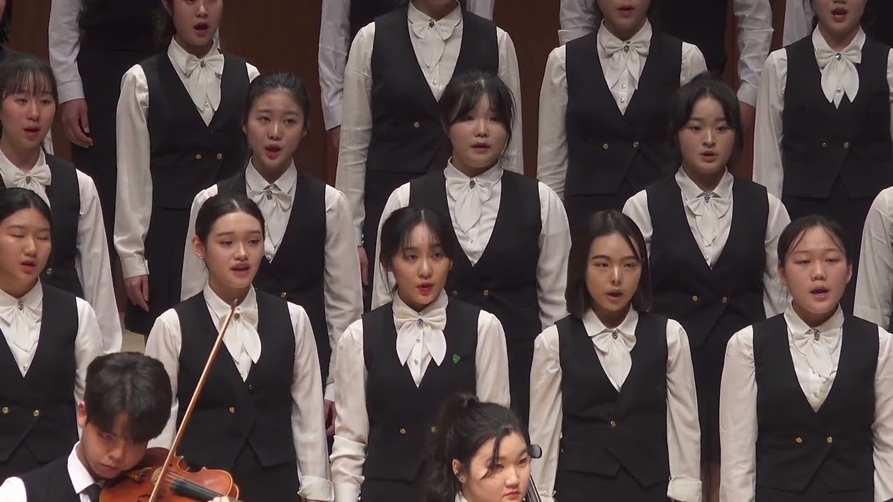 2023 부산예술고등학교 제35회 음악정기연주회_합창 기다림은 꽃이 되어