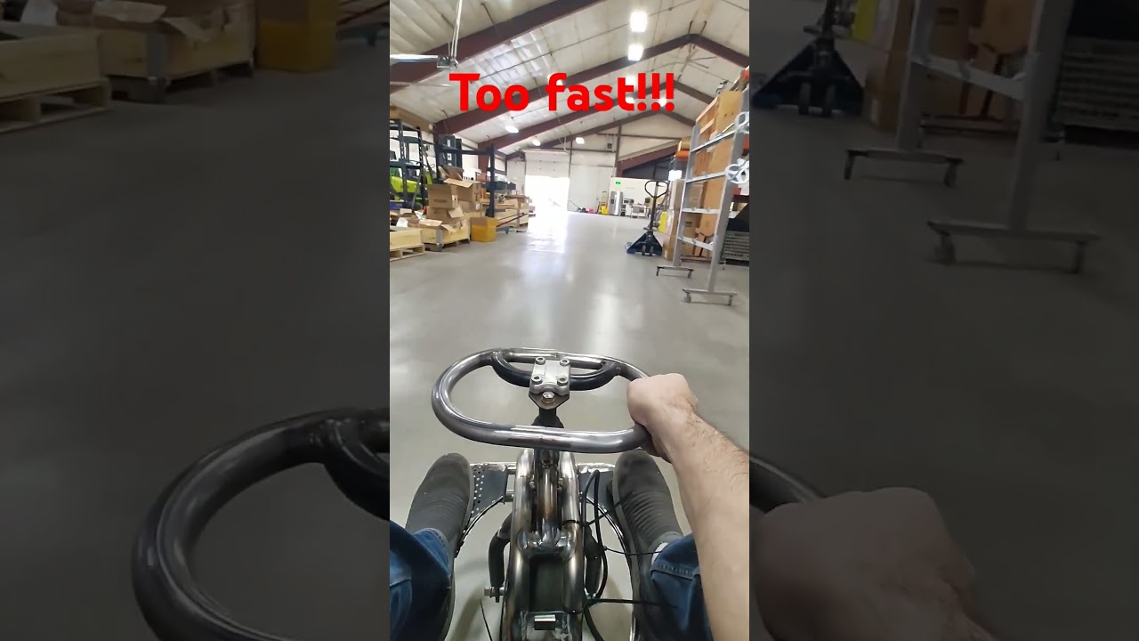 DIY Crazy Cart Speed Test