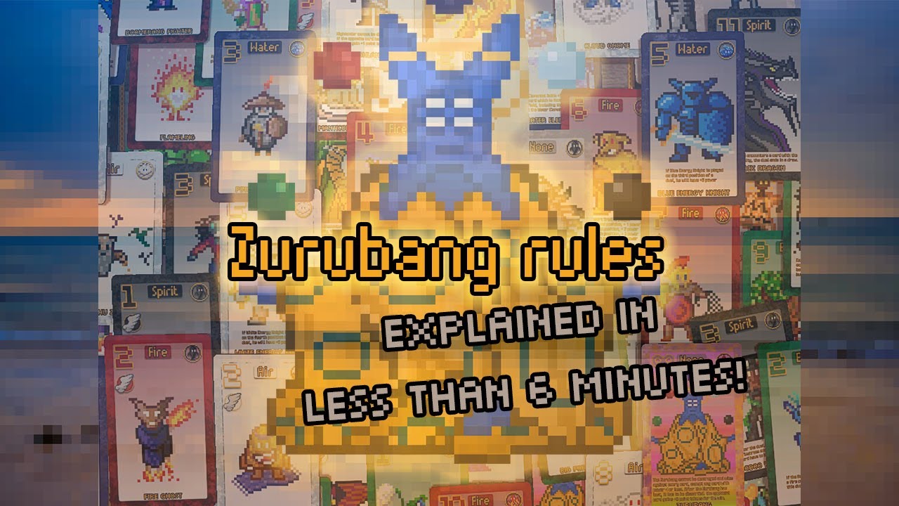 Zurubang Rules explained in only 6 minutes, or even less.