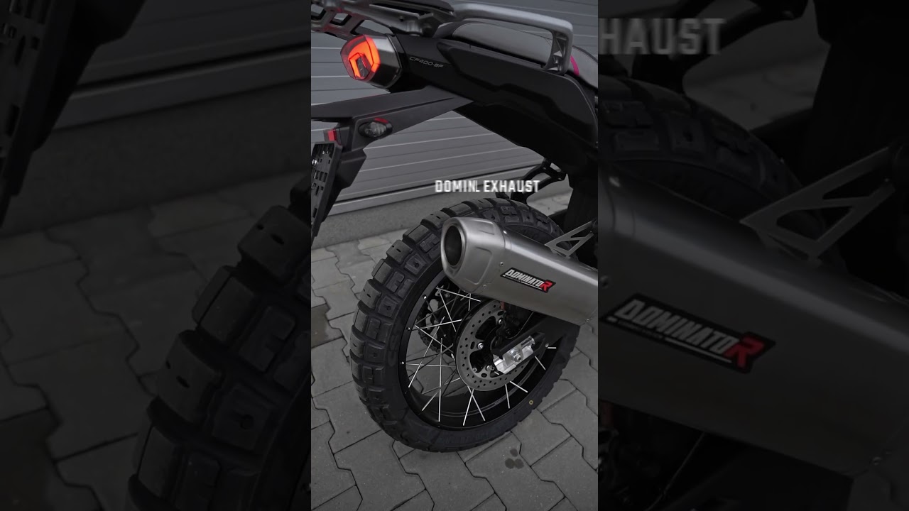 2024 CFMoto 450 MT - Full Dominator S6 Sound 🔥