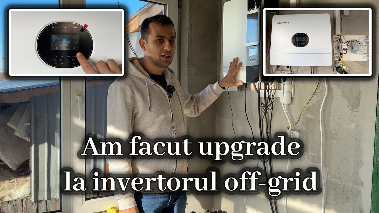 Invertor off-grid ieftin si bun: Growatt SPF6000ES - prezentare si explicare setari