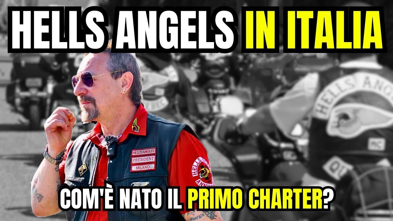 HELLS ANGELS in ITALIA: il PRESIDENTE HAMC MILANO Lory666 ci RACCONTA la sua STORIA