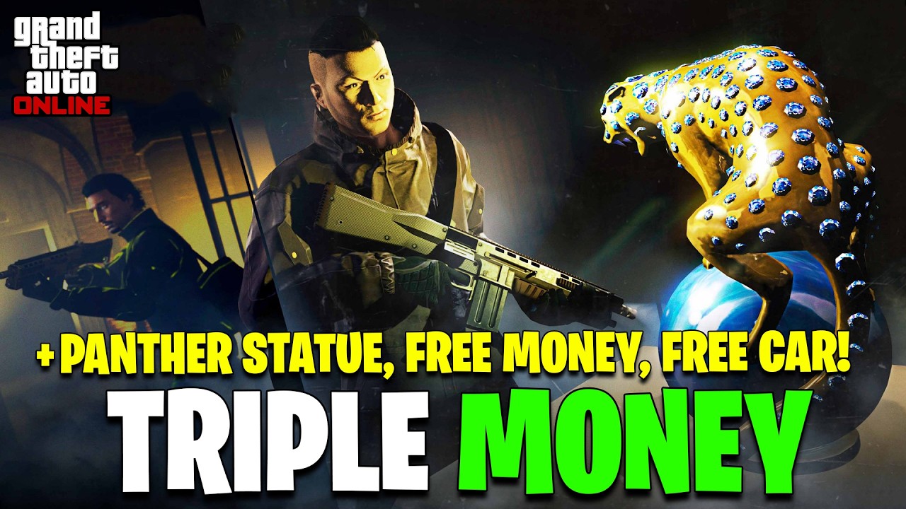 HUGE UPDATE! PANTHER STATUE, FREE $1M, FREE CAR & MORE - GTA Online Weekly Update