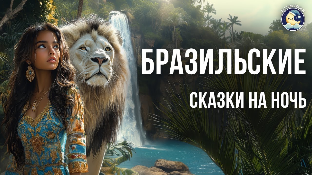 Бразильские сказки на ночь для взрослых | Аудиосказки для сна под звук горящего камина
