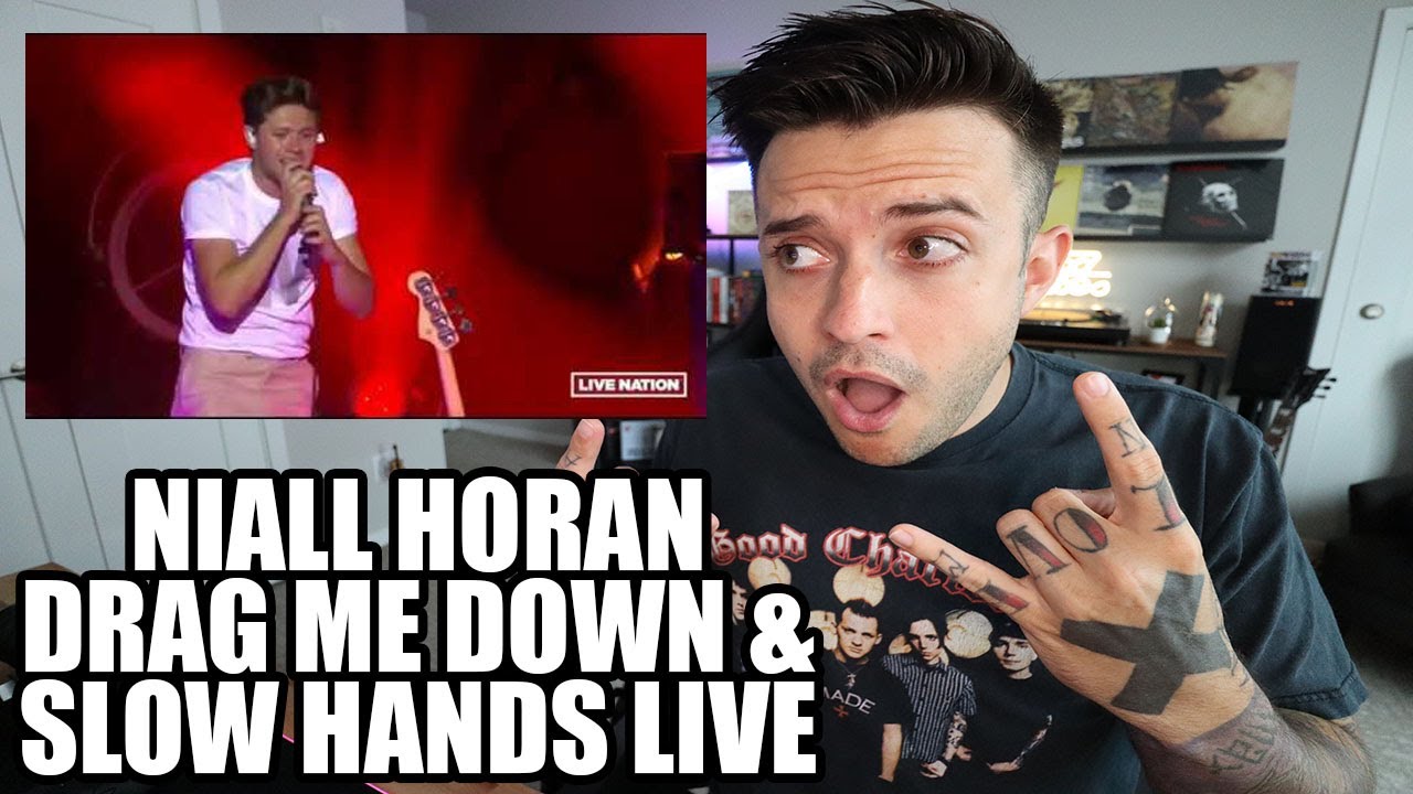 Niall Horan - Drag Me Down & Slow Hands LIVE Reaction