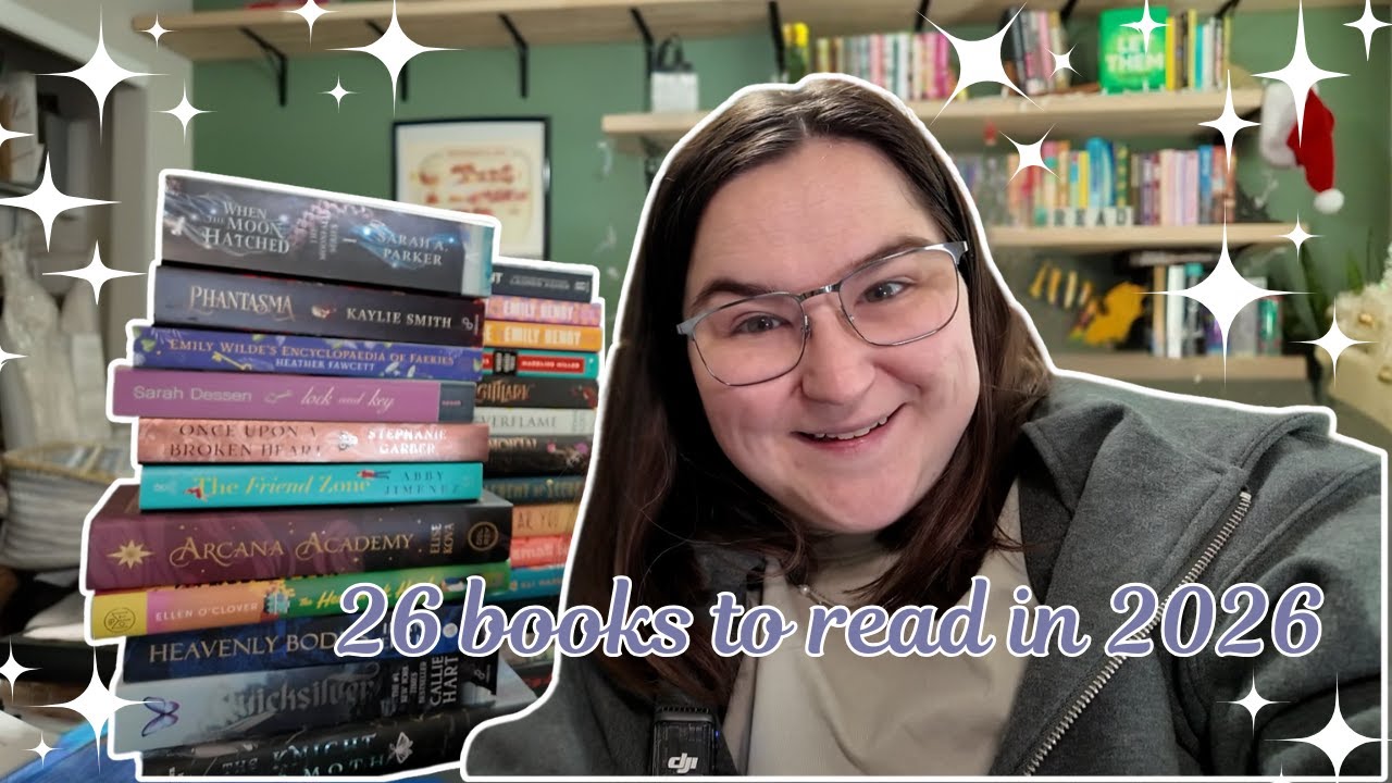 26 books I want to read in 2026 📚🥳