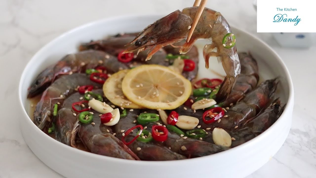 맛집 차려도 되는 대박난 간장 새우장 레시피 ~✿ Korea’s style marinated shrimp