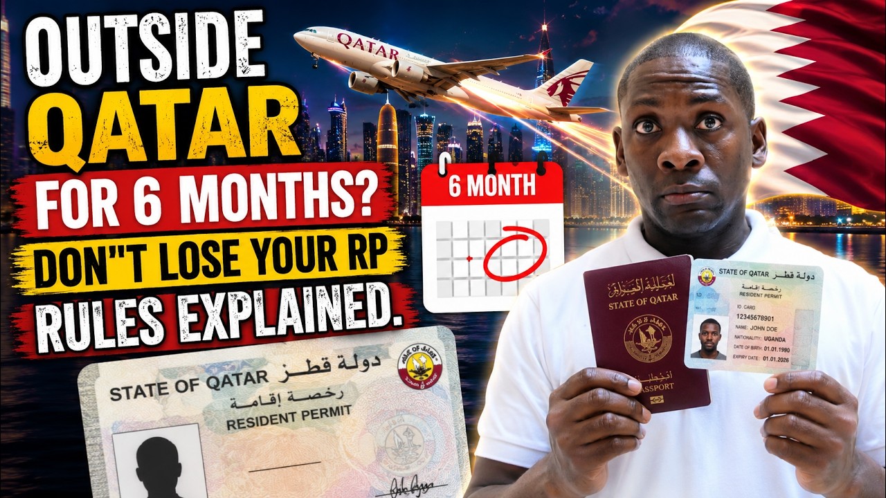 Qatar Residency 2025 🇶🇦 | Staying Outside Qatar for 6 Months: Rules & Guide | Mexcreationtv