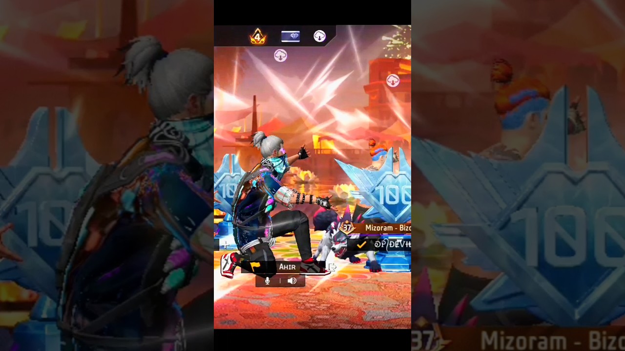 100 Level Emote Trick ‼️☠️