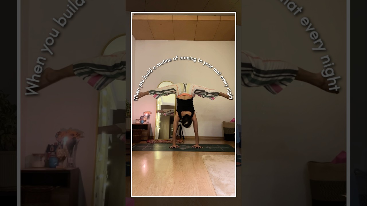 Episode 10 of &ldquo;everyday habits&rdquo;🌿 #yogabeforesleep