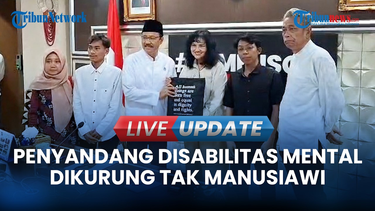 🔴 LIVE UPDATE | Mensos Terima Laporan Penyandang Disabilitas Mental Dikurung Tak Manusiawi di Panti