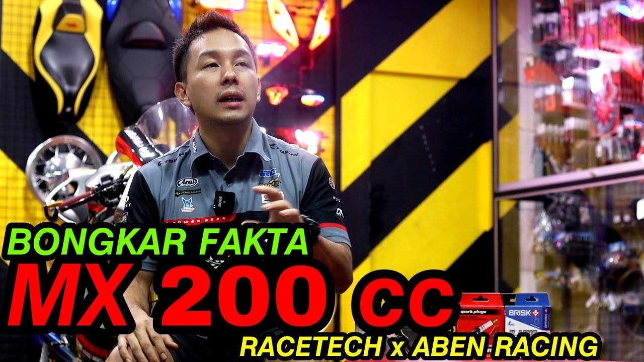 BONGKAR PAKSA MX 200 CC RACETECH X ABEN RACING