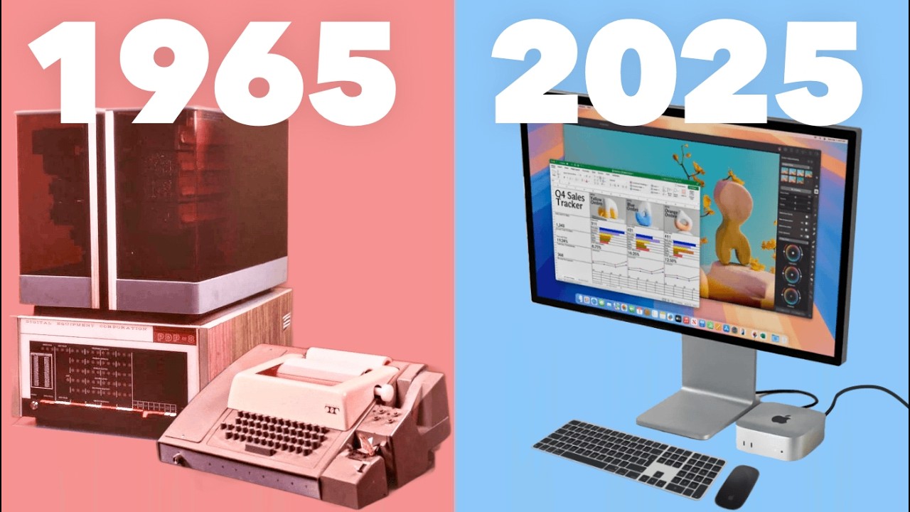 Эволюция мини-компьютеров 1965–2025