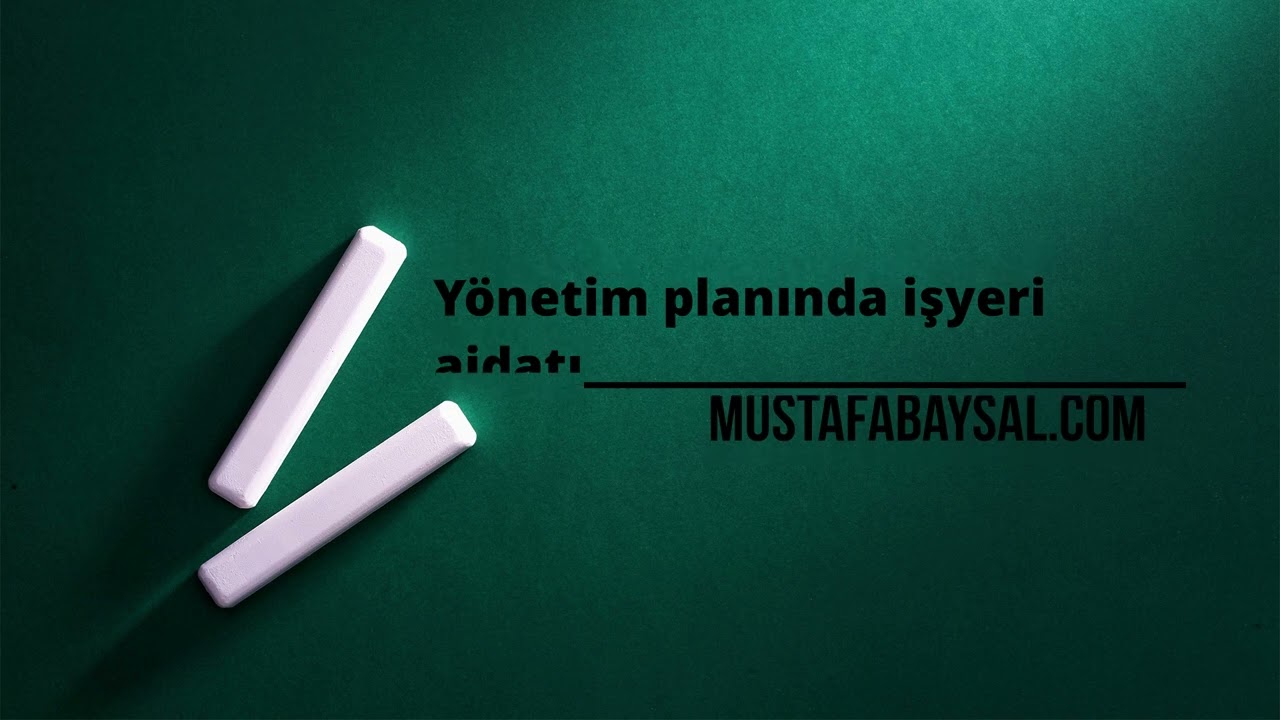 İşyeri aidat öder mi?