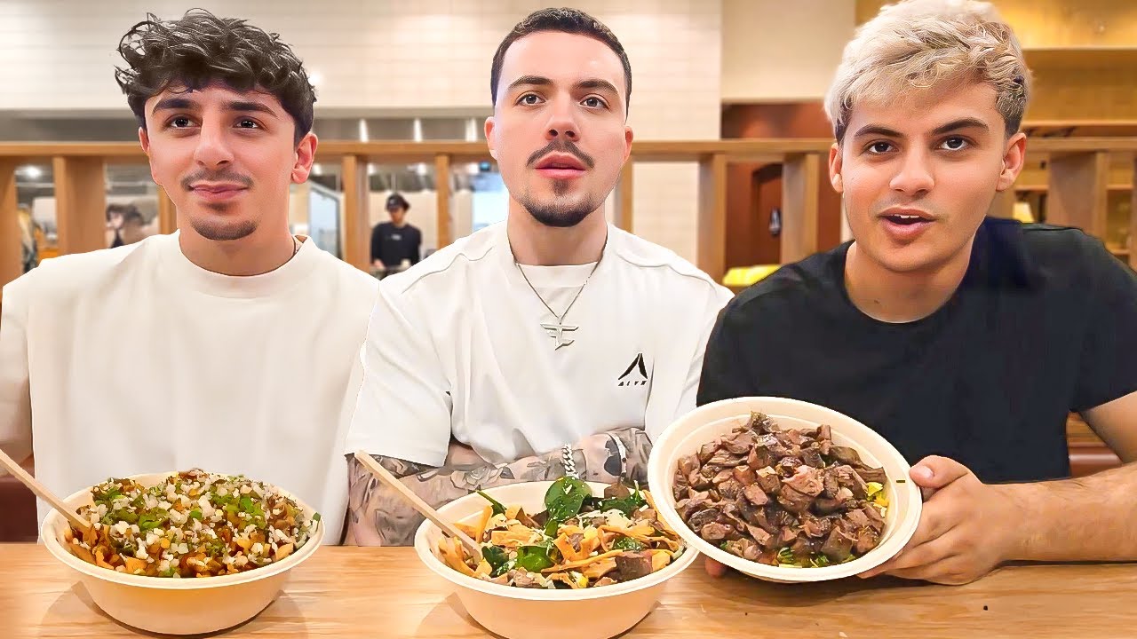 FaZe Rug, Stable Ronaldo & Adapt MUKBANG..