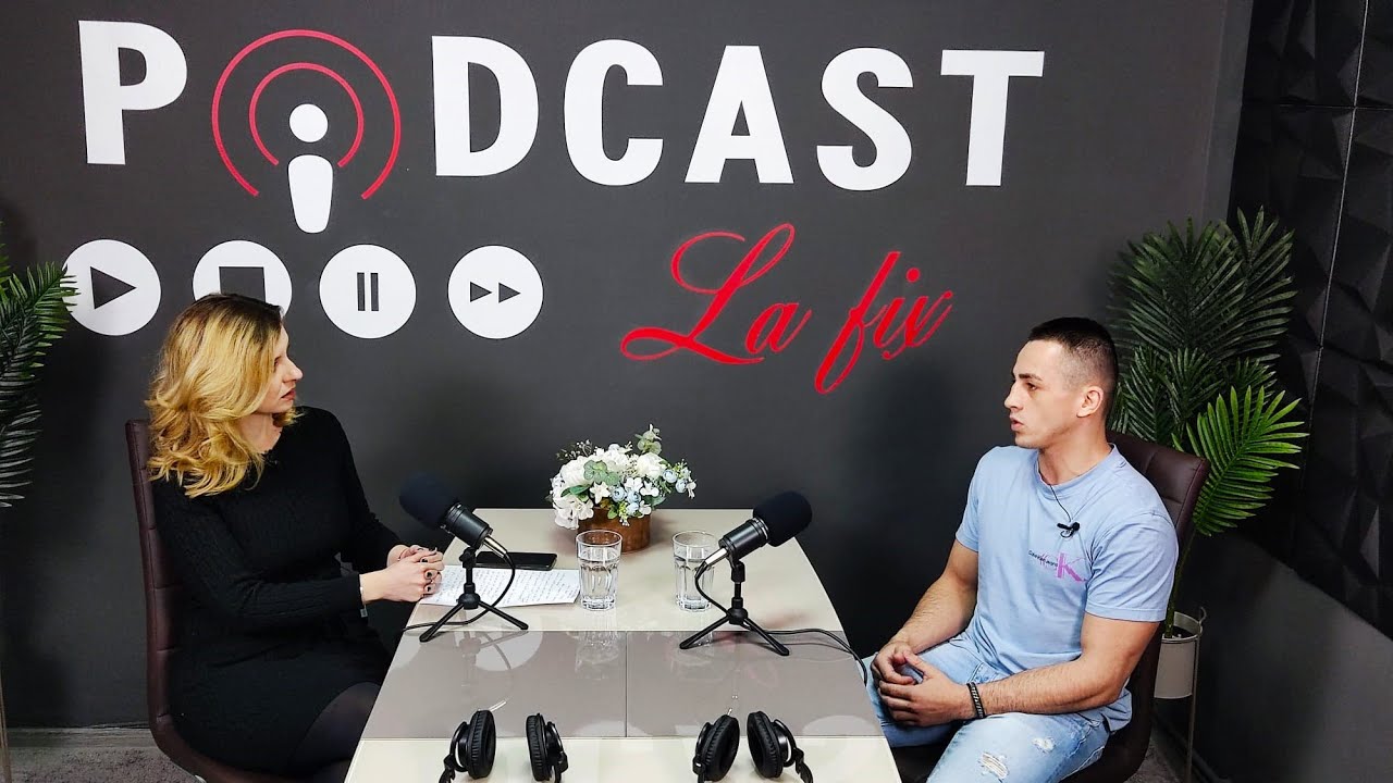Podcast Dialog La Fix - invitat Călin Petrișor, campion mondial și european kickboxing varianta ISKA