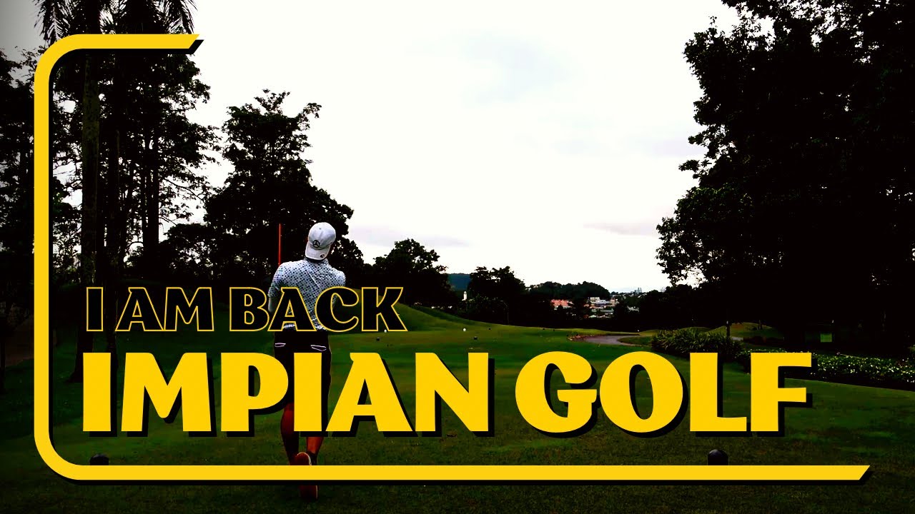 I’m back filming golf again at Impian Golf Country Club #golf #ivanjen