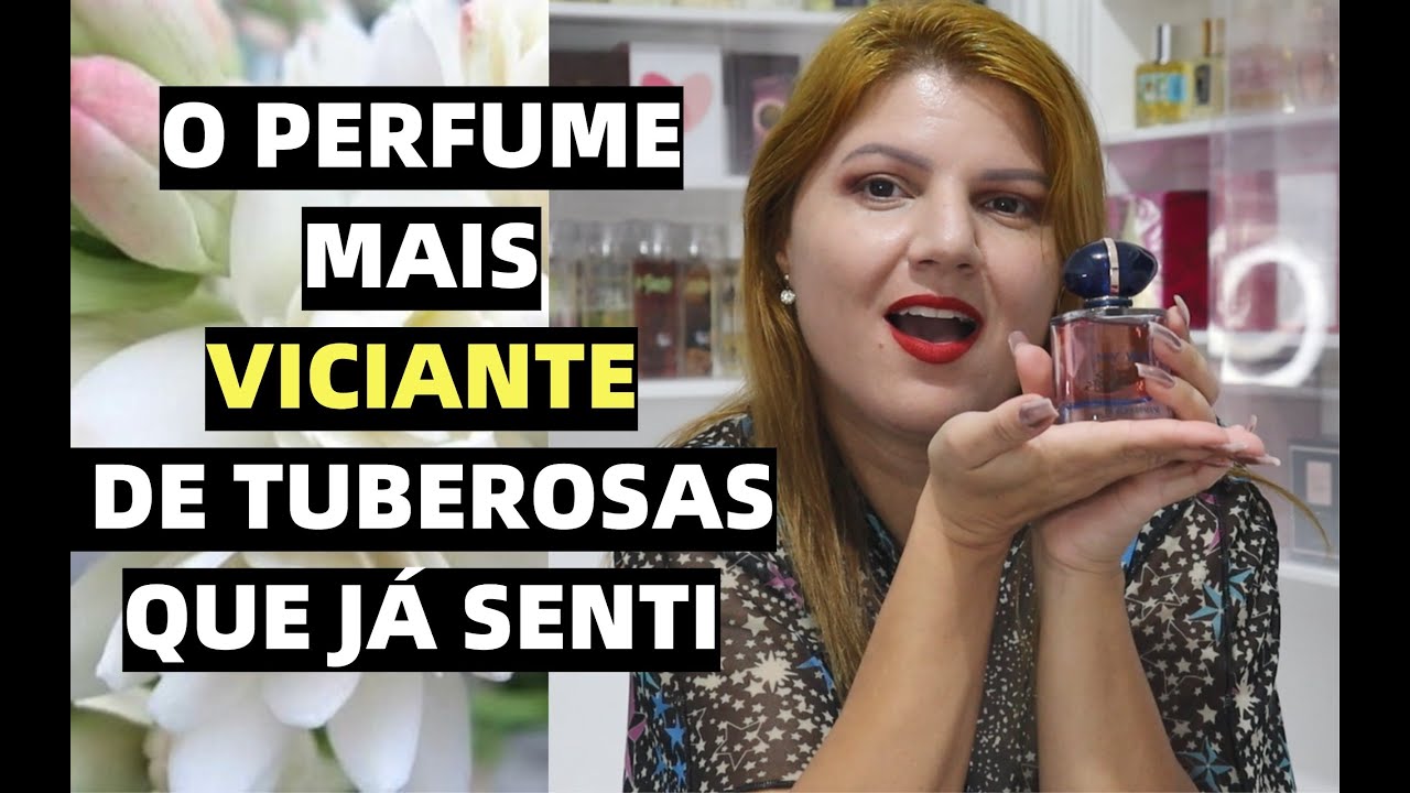 PERFUMÃO VICIANTE E NARCÓTICO DE TUBEROSAS MY WAY INTENSE GIORGIO ARMANI