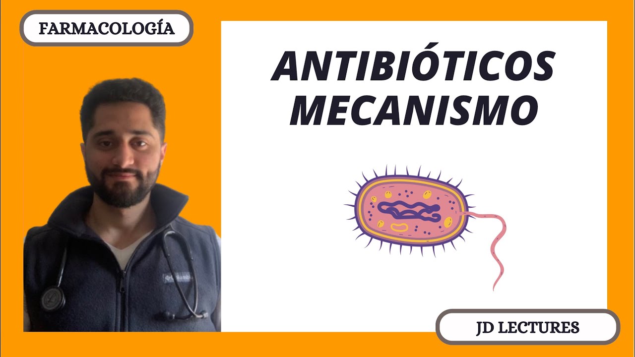 ANTIBIÓTICOS | MECANISMO DE ACCIÓN | FARMACOLOGÍA