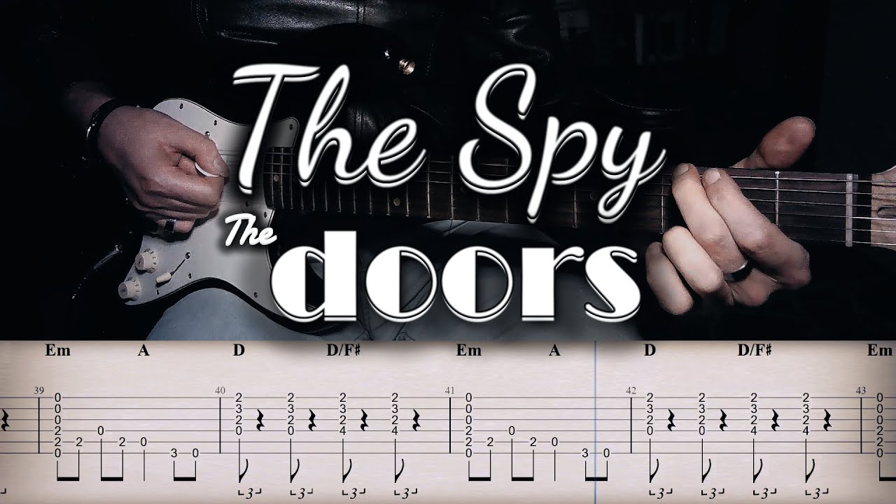 The Spy - The Doors | Full TAB | Guitar cover | Tutorial
